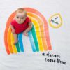 Lulujo Milestone Σεντονάκι Μωρού 'A Dream Come True'