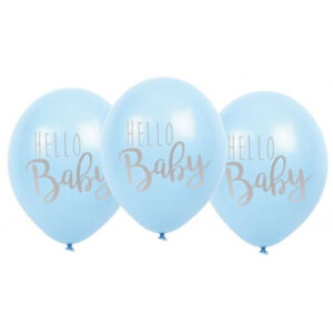 Jabadabado Μπαλόνια "Hello Baby" Γαλάζια