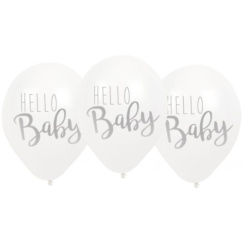 Jabadabado Μπαλόνια "Hello Baby" Γαλάζια