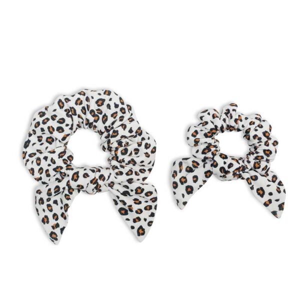 Lulujo Mommy + Me Scrunchies –Leopard