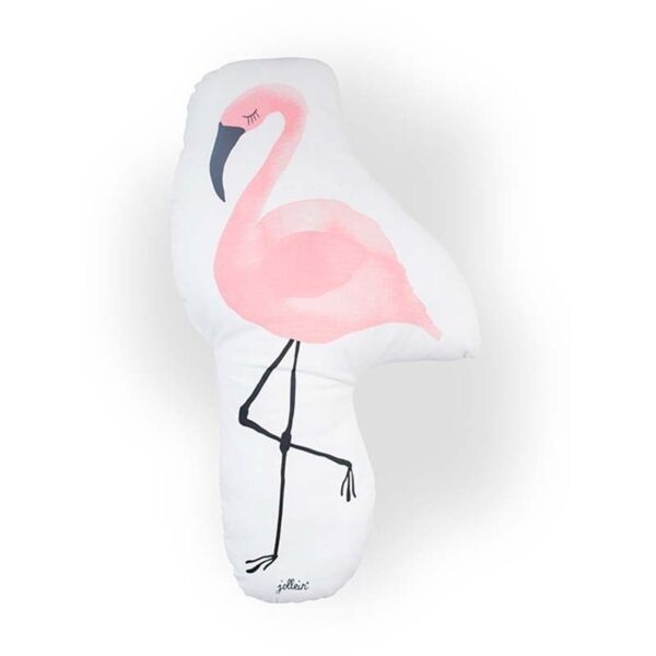 Jollein Διακοσμητικό Μαξιλάρι Flamingo