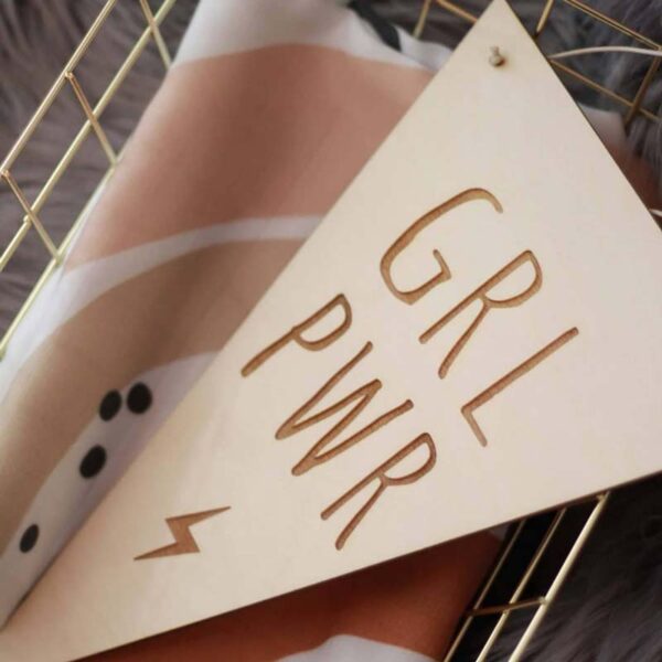Pastel Kate Σημαιάκι 'Girl Power'