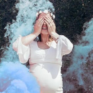 Gender Reveal Καπνογόνο με Μπλε Χρώμα
