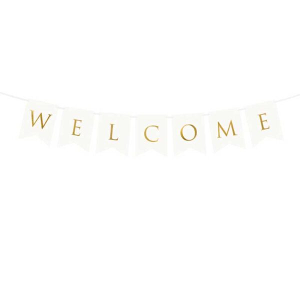 Γιρλάντα Welcome