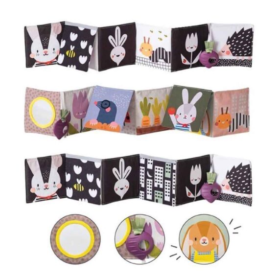 Taf Toys Εκπαιδευτικό Βιβλίο Urban Garden Pram Book
