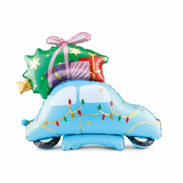Μπαλόνι Standing Foil Χριστουγεννιάτικο Αυτοκίνητο